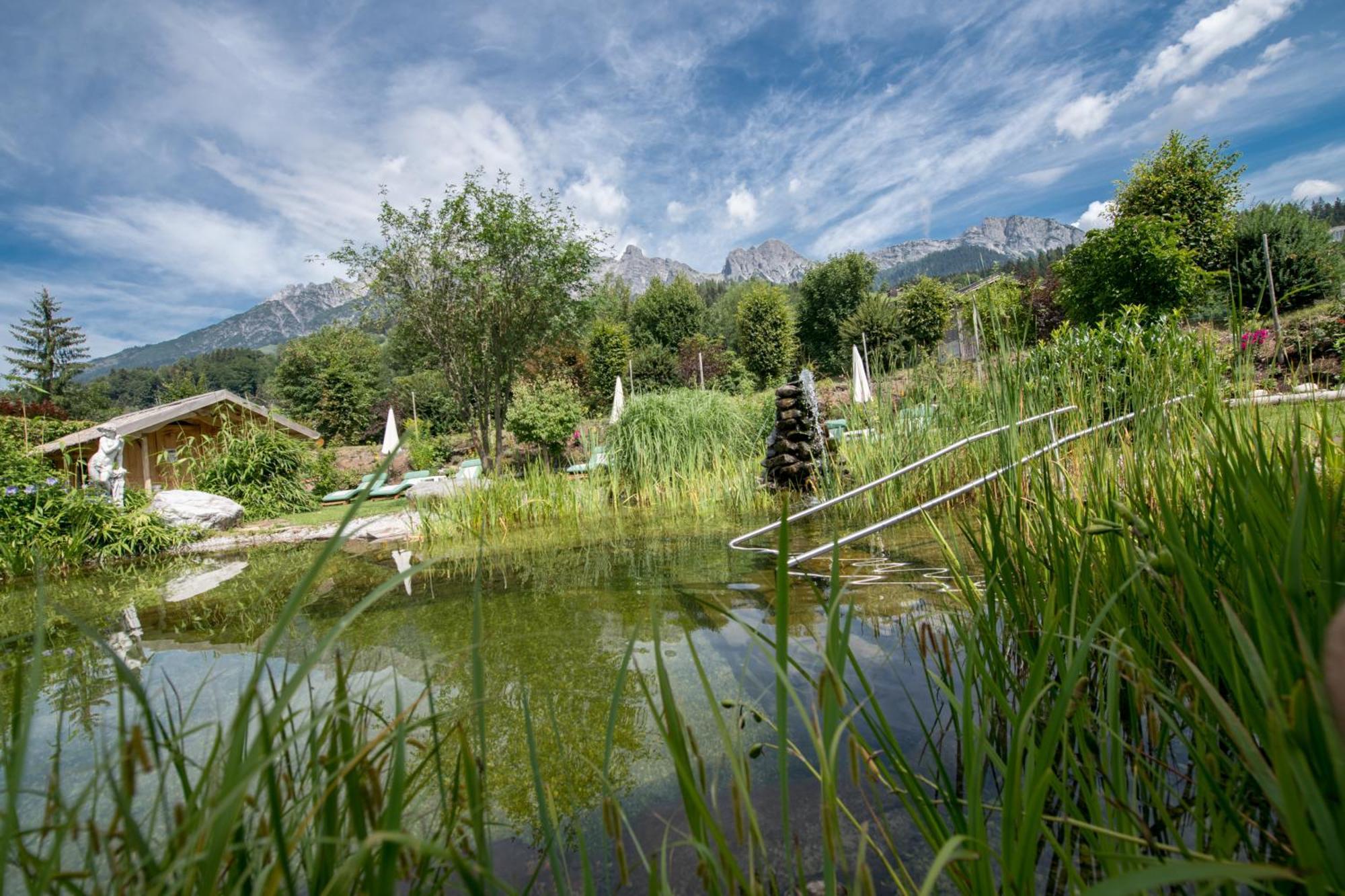 Gourmet-Hotel Grünwald Leogang Buitenkant foto